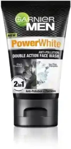 Garnier Men Power White Anti-Pollution Double Action Face Wash